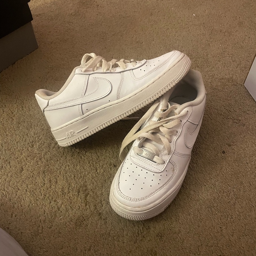 Air Force ones lightly worn in box